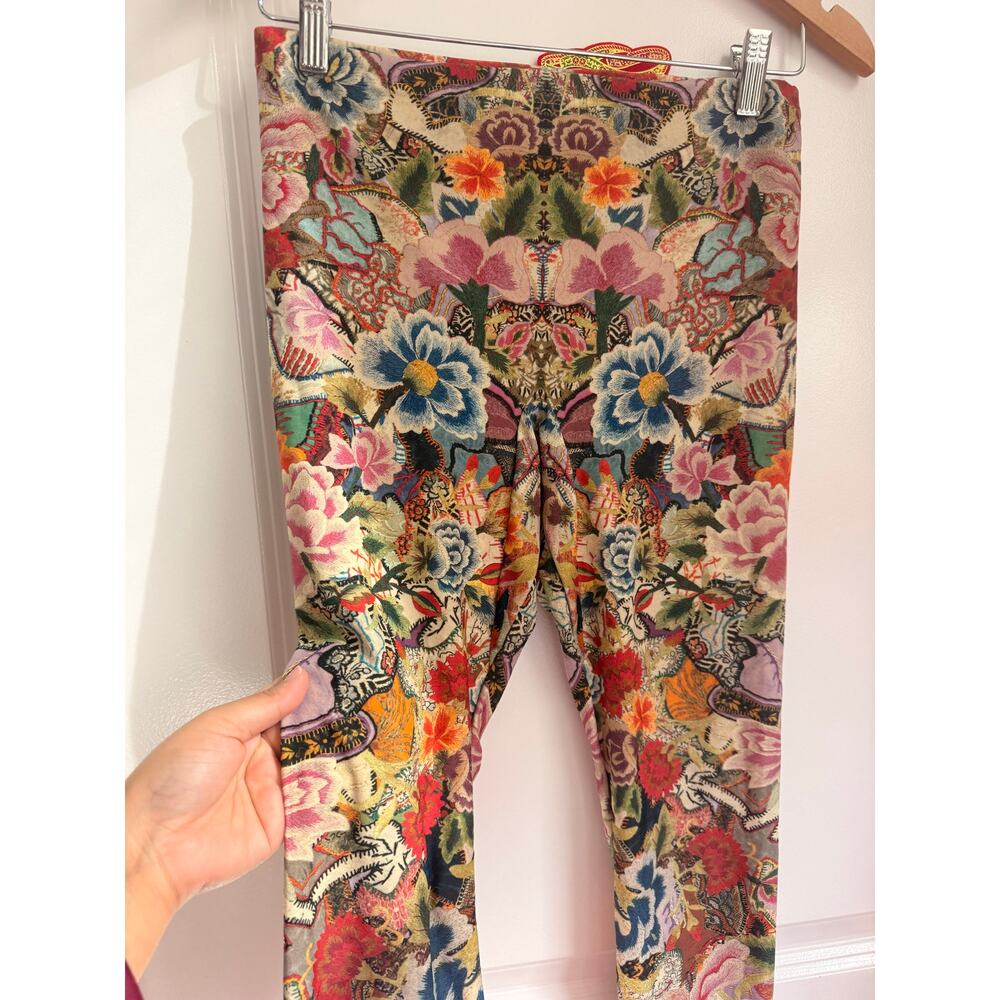 Alexander McQueen Print Polyamide-Blend Leggings Large Abstract Contemporary - Picture 5 of 8